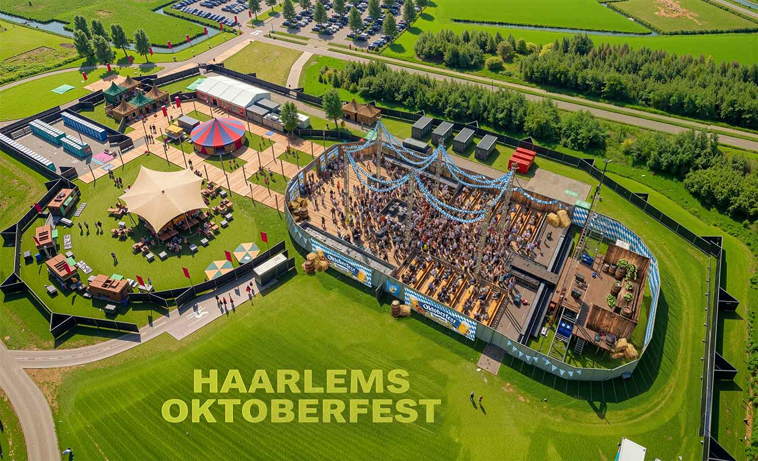Plattegrond Haarlems Oktoberfest